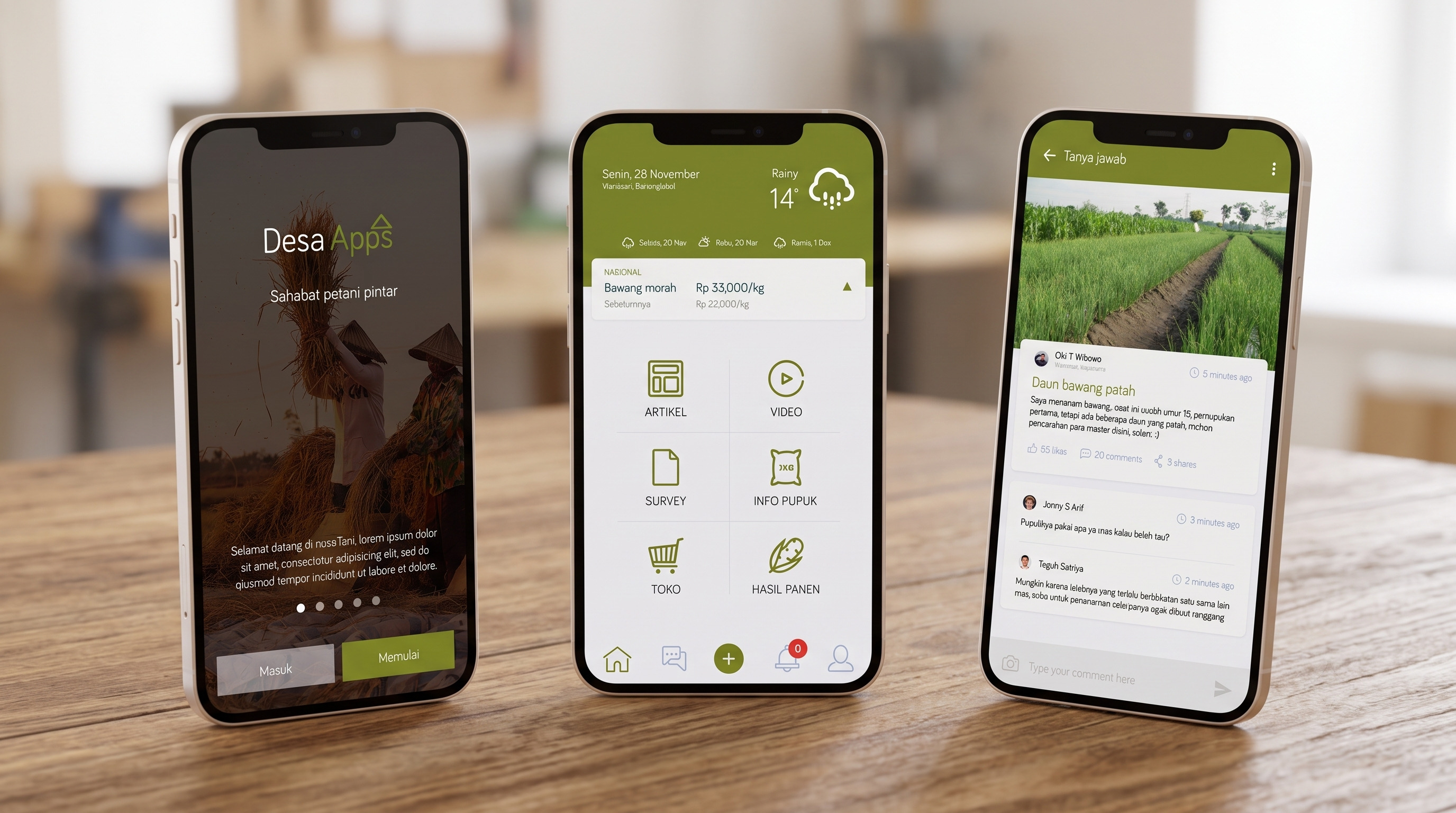 Mobile Desa app
