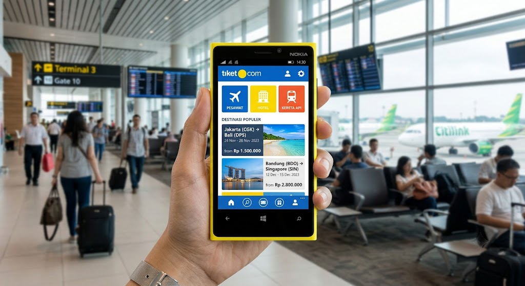 Tiket.com Windows Phone app