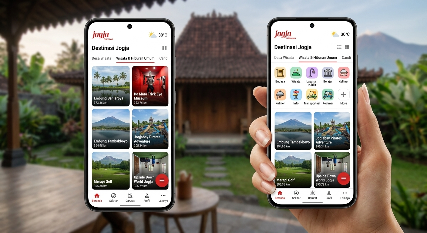 mCity Jogja app